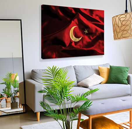 Al Bayrak Kanvas Tablo