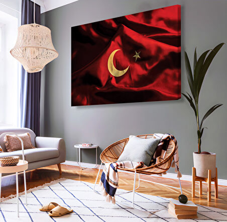 Al Bayrak Kanvas Tablo