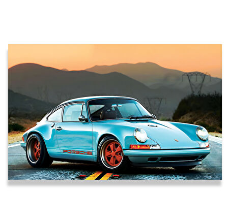 Porsche Kanvas Tablo