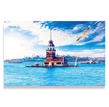 Kız Kulesi Kanvas Tablo