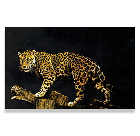 Leopar Kanvas Tablo