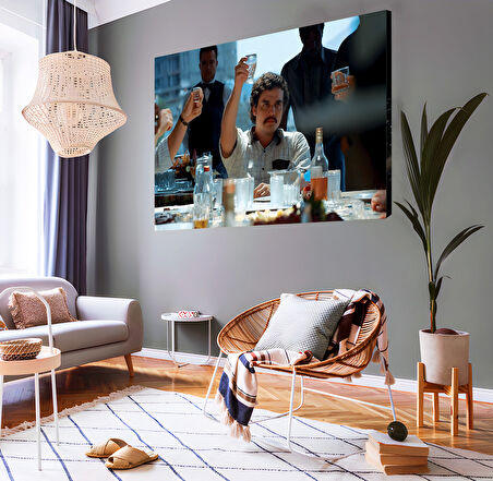 Pablo Escobar Kanvas Tablo