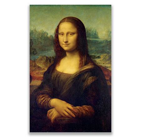 Mona Lisa Kanvas Tablo