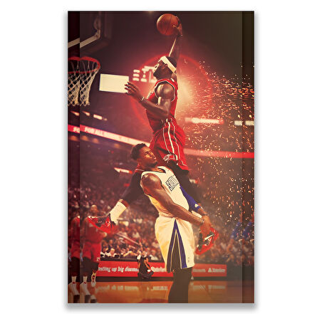 Lebron James Kanvas Tablo
