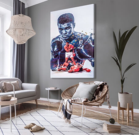 Muhammed Ali Kanvas Tablo