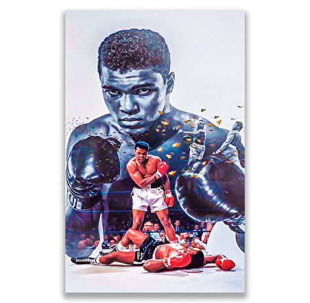 Muhammed Ali Kanvas Tablo