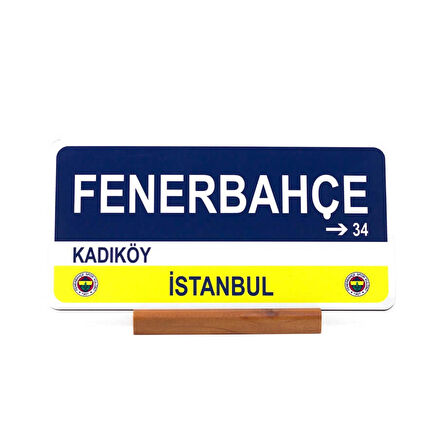 Fenerbahçe Taraftar Plaka