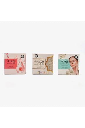 Kolajen & Hamam ve SPA & Beyazlatıcı Doğal Sabunları 3'lü Set (3*100 - 300 Gram)