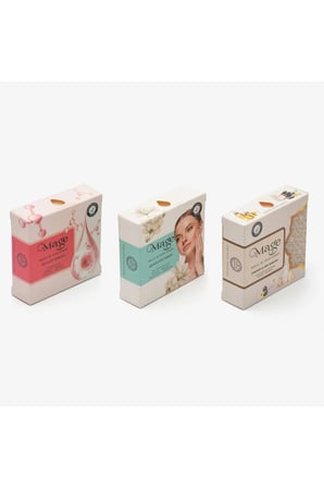 Kolajen & Hamam ve SPA & Beyazlatıcı Doğal Sabunları 3'lü Set (3*100 - 300 Gram)