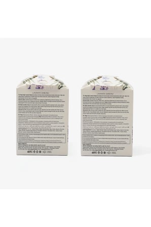 Doğal Lavanta Sabunu - 2 x 3'lü 50 Gr Kutu (6*50GR - 300 Gram)