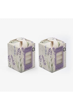 Doğal Lavanta Sabunu - 2 x 3'lü 50 Gr Kutu (6*50GR - 300 Gram)