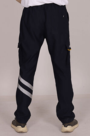 Lacivert Likralı 112 Acil Sağlık Pantolonu Unisex