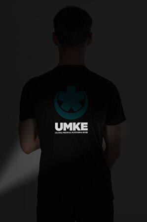 Beyaz UMKE Dry Touch Bisiklet Yaka Tişört Unisex