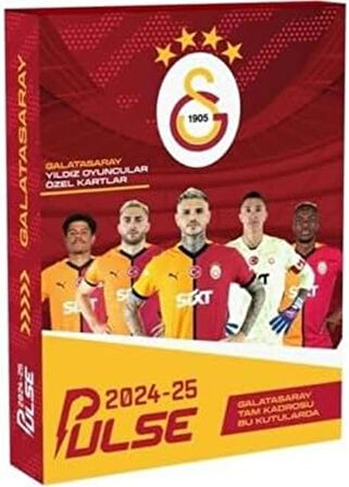 2024 2025 Galatasaray Futbolcu Kartı 12 Kart Pulse