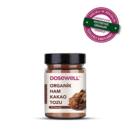 Dosewell Organik Ham Kakao Tozu 140 gr