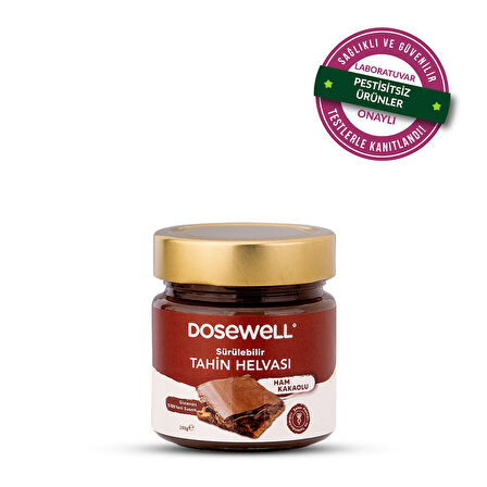 Dosewell Sürülebilir Tahin Helvası Kakaolu 250 gr