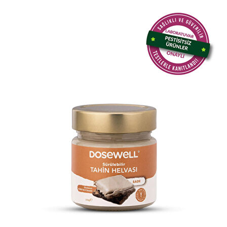 Dosewell  Sürülebilir Tahin Helvası Sade 250 gr