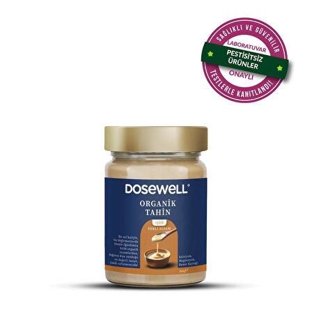 Dosewell Organik Tahin 300 ml