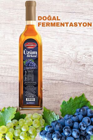 Üzüm Sirkesi Doğal Fermantasyon 500 ml