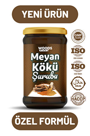 WOOPS PLUS MEYAN KÖKÜ ŞURUBU 8684051400921