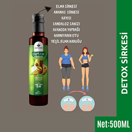 Alftamin Detoks Sirkesi 500 Ml