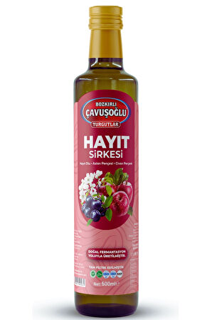 Hayıt Sirkesi Doğal Fermantasyon 500ml 