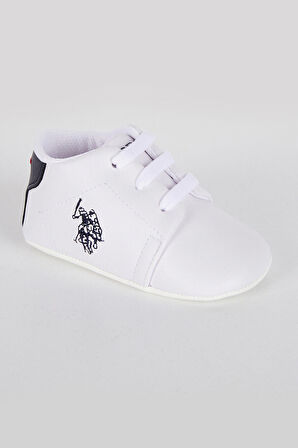 U.S. Polo Assn Comfortable Beyaz Erkek Bebek Ayakkabı