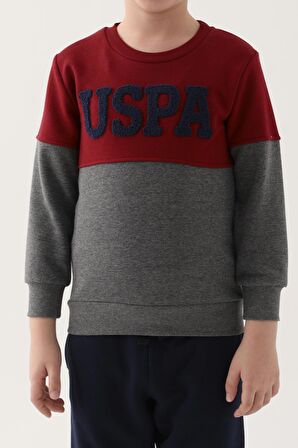 US1500 - Bordo - U.S. Polo Assn. Erkek Çocuk Eşofman Takımı