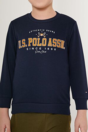 US1501 - Bordo - U.S. Polo Assn. Erkek Çocuk Eşofman Takımı