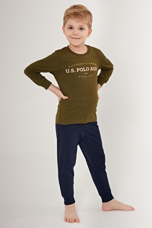 US1502 - K.İndigo - U.S. Polo Assn. Erkek Çocuk İkili Takım