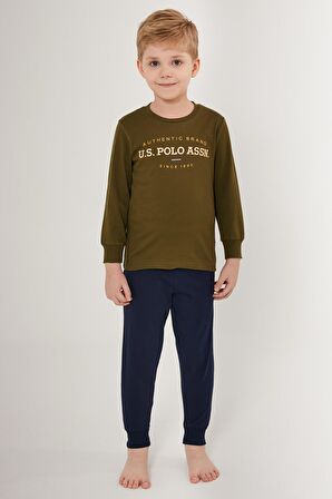 US1502 - K.İndigo - U.S. Polo Assn. Erkek Çocuk İkili Takım