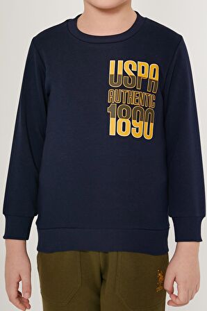 US1503 - Bordo - U.S. Polo Assn. Erkek Çocuk Eşofman Takımı