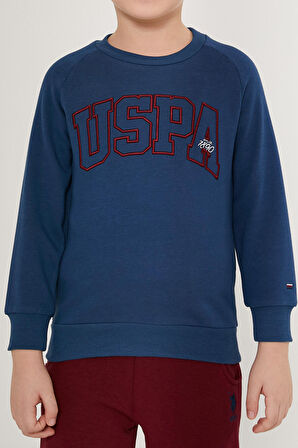 U.S. Polo Assn Sweet Mavi Erkek Çocuk Eşofman Takımı