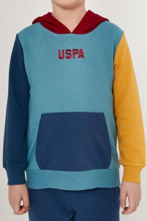 US1528 - Petrol - U.S. Polo Assn. Erkek Çocuk Eşofman Takımı