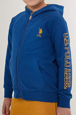 US1559 - Bordo - U.S. Polo Assn. Erkek Çocuk Eşofman Takımı