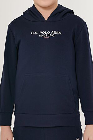 US1562 - Kına Rengi - U.S. Polo Assn. Erkek Çocuk Eşofman Takımı