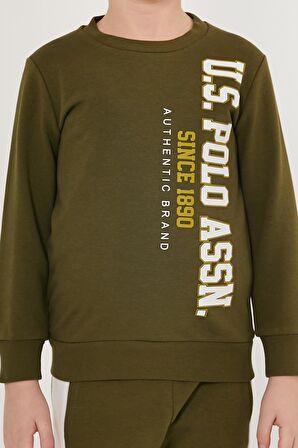 US1565 - Lacivert - U.S. Polo Assn. Erkek Çocuk Eşofman Takımı