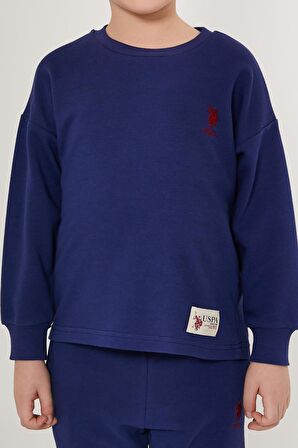 US1574 - Lacivert - U.S. Polo Assn. Erkek Çocuk Eşofman Takımı