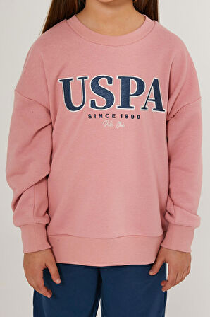 U.S. Polo Assn Club Pembe Kız Çocuk Eşofman Takımı