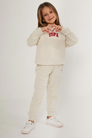 Energy Beyaz Kız Çocuk Eşofman Takımı