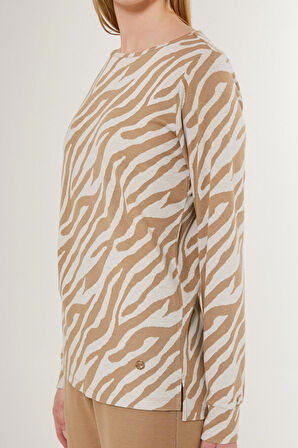 Pierre Cardin İnclined Kahverengi Kadın Uzun Kol Pijama Takım