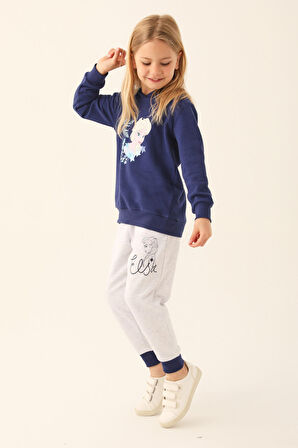 Frozen Parlament Kız Çocuk Eşofman Takımı