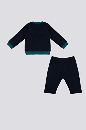 U.S. Polo Assn Lacivert Cepli Erkek Bebek 2 Li Takım