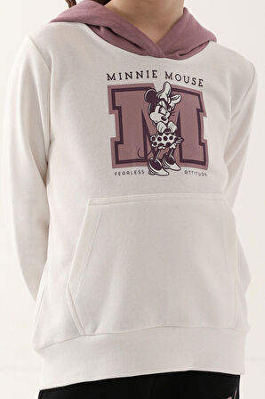 Minnie Mouse D4813-3 Çocuk  Krem Eşofman Takımı