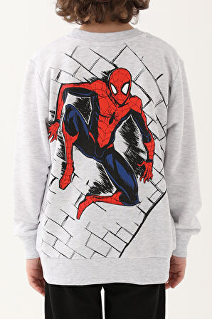 Spiderman Kar Melanj Erkek Çocuk Eşofman Takımı