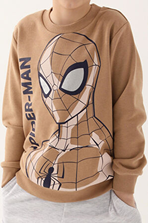 Spiderman Vizon Erkek Çocuk Eşofman Takımı
