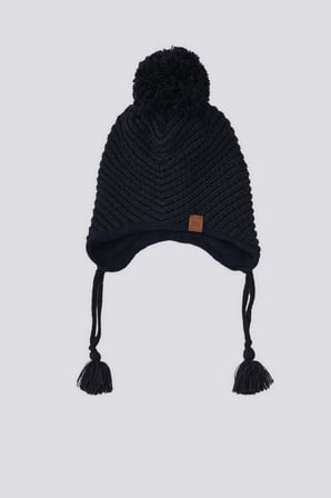 U.S. Polo Assn Erkek Bebek Lacivert Atkı-Bere-Eldiven Seti