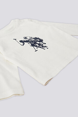 U.S. Polo Assn Lacivert Fermuarlı Bebek 3Lü Takım
