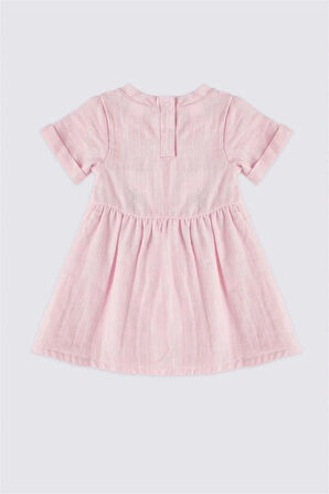 KIZ BEBEK ELBİSE - Pembe