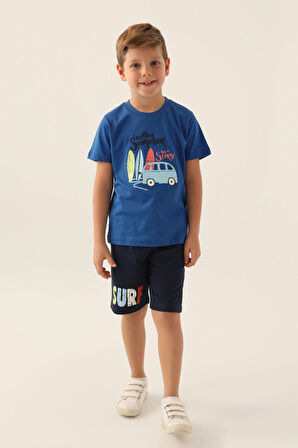 RolyPoly Every Cobalt Erkek Çocuk Bermuda Takım